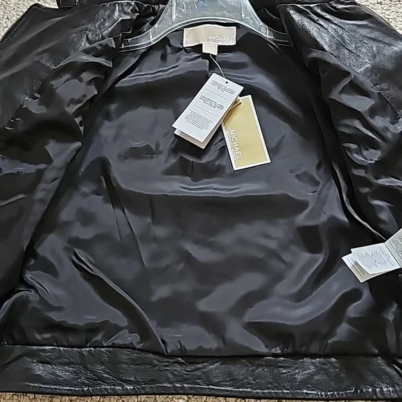 Michael Kors Leather Jacket - Picture 12 of 15